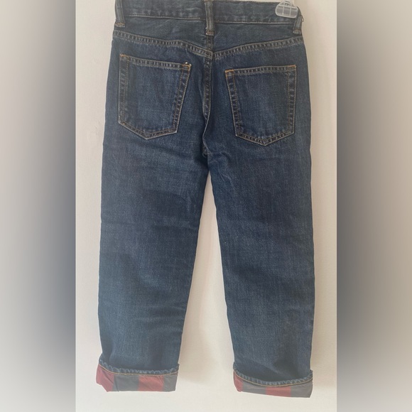 Gap Kids Flannel Lined Original Straight Jeans - Picture 4 of 4